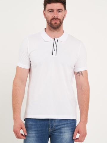Lee Cooper - Tricou barbat polo cu detalii logo