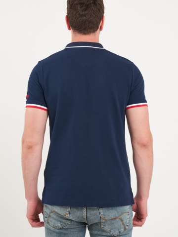 Lee Cooper - Tricou barbat polo cu fermoar - Img 4