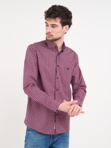 Timeout - Camasa barbat cu maneca lunga si carouri - Img 8