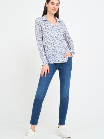 Timeout - Camasa dama cu model floral - Img 8