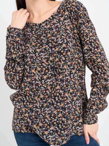 Timeout - Camasa dama cu model floral - Img 3