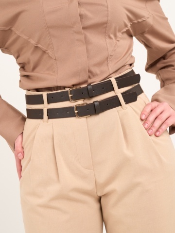 Timeout - Pantaloni dama de culoare uniforma - Img 3