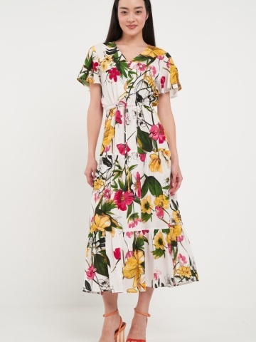Timeout - Rochie dama cu imprimeu floral - Img 6