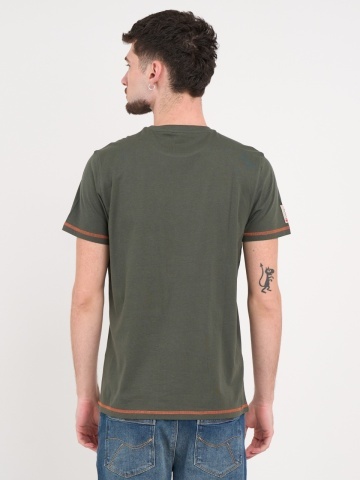 Timeout - Tricou barbat cu maneca scurta si imprimeu grafic - Img 3