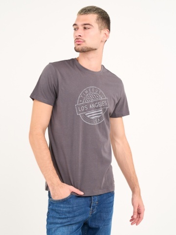Timeout - Tricou barbat cu maneca scurta si imprimeu