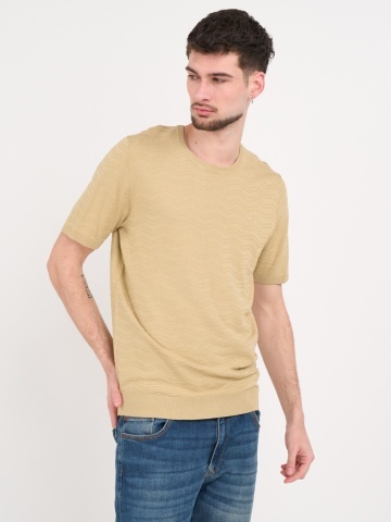 Timeout - Tricou barbat de culoare uniforma si detalii