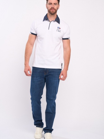 Timeout - Tricou barbat polo cu imprimeu logo - Img 9
