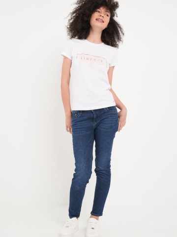 Timeout - Tricou dama cu imprimeu logo - Img 3