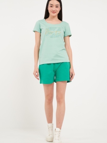 Timeout - Tricou dama cu maneca scurta si imprimeu grafic - Img 7