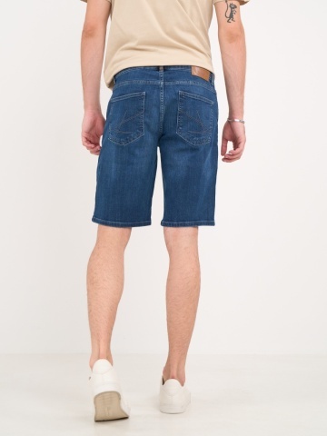 Kenvelo - Bermude barbat din denim cu aspect usor decolorat - Img 5