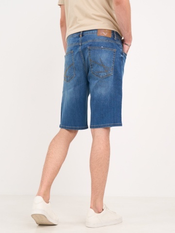 Kenvelo - Bermude barbat din denim cu buzunare oblice - Img 2