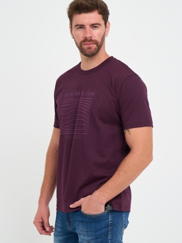 Kenvelo - Tricou barbat cu imprimeu si logo atasat - Img 6