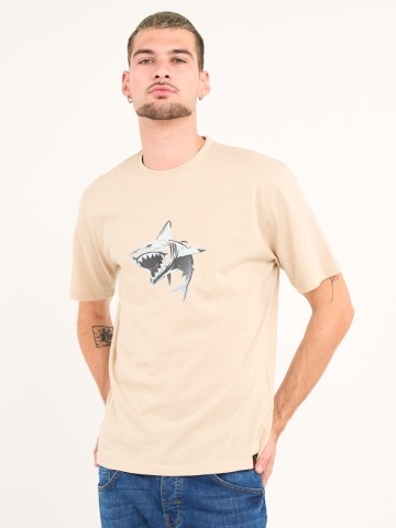 Kenvelo - Tricou barbat cu maneca scurta si imprimeu grafic text