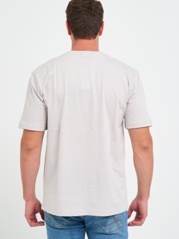 Kenvelo - Tricou barbat cu maneca scurta si imprimeu text grafic - Img 2