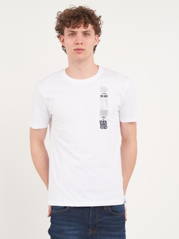 Kenvelo - Tricou barbat cu maneca scurta si imprimeu