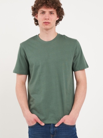 Kenvelo - Tricou barbat de culoare uniforma