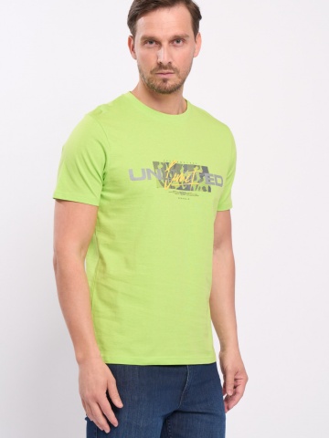 Kenvelo - Tricou cu maneca scurta barbat si imprimeu text - Img 5