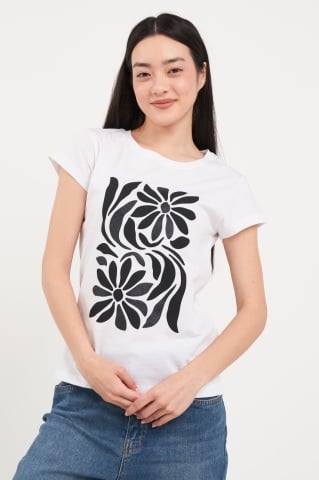 Kenvelo - Tricou dama cu imprimeu