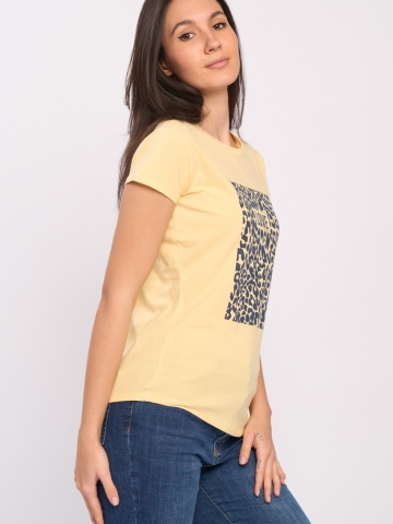 Kenvelo - Tricou maneca scurta de dama cu imprimeu text - Img 5