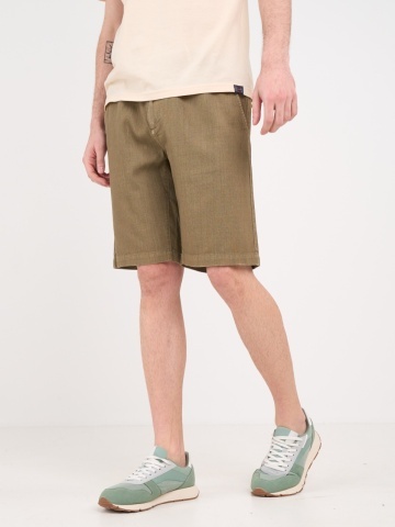 Lee Cooper - Bermude barbat de culoare uniforma cu buzunare - Img 7