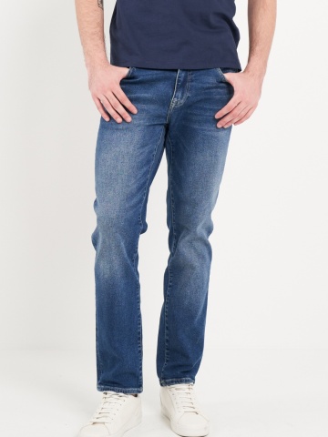 Lee Cooper - Blugi barbat regular cu aspect decolorat