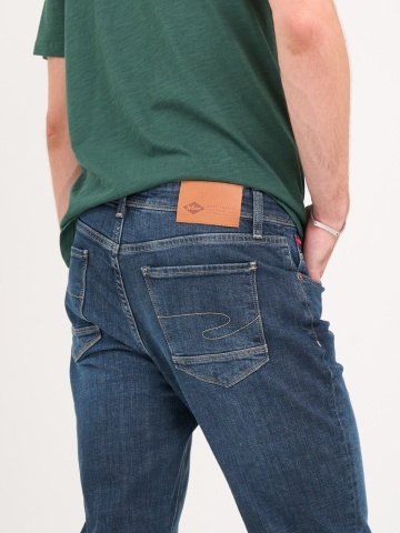 Lee Cooper - Blugi barbat slim cu aspect usor decolorat - Img 3