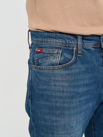 Lee Cooper - Blugi barbat straight aspect usor decolorat - Img 5