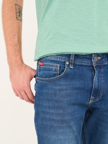 Lee Cooper - Blugi barbat straight cu aspect decolorat - Img 10