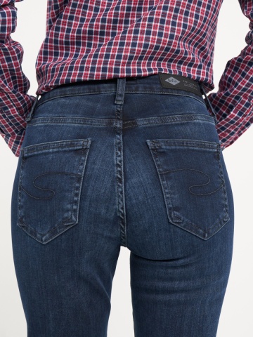 Lee Cooper - Blugi dama bootcut cu aspect usor decolorat - Img 4