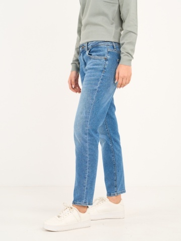 Lee Cooper - Blugi dama boyfriend cu aspect decolorat - Img 7
