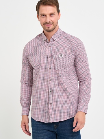 Lee Cooper - Camasa barbat comfort cu model si logo aplicat