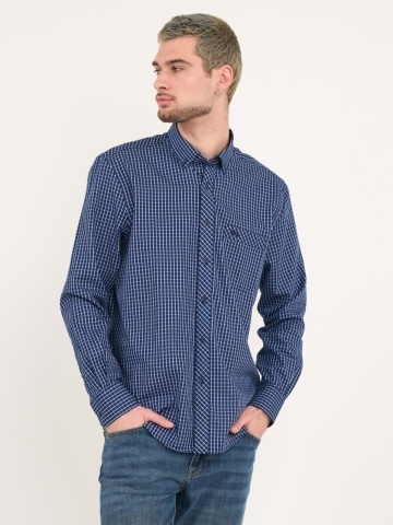 Lee Cooper - Camasa barbat cu maneca lunga si detalii logo - Img 6
