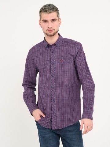 Lee Cooper - Camasa barbat cu maneca lunga si detalii logo