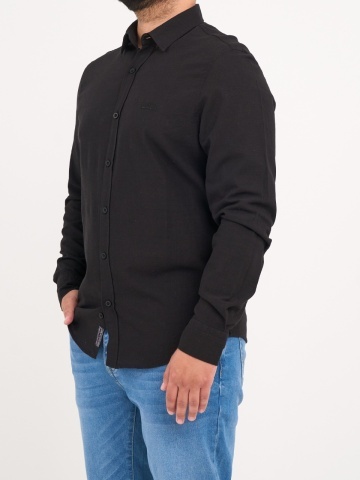 Lee Cooper - Camasa barbat cu maneca lunga si detalii logo - Img 5