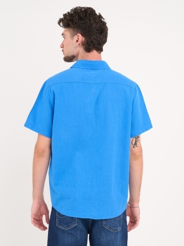 Lee Cooper - Camasa barbat cu maneca scurta regular de culoare uniforma - Img 2