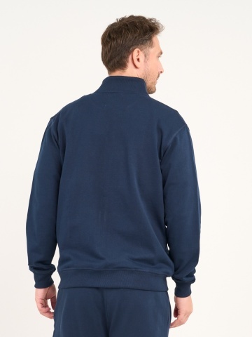 Lee Cooper - Hanorac barbat cu fermoar si detalii logo - Img 2