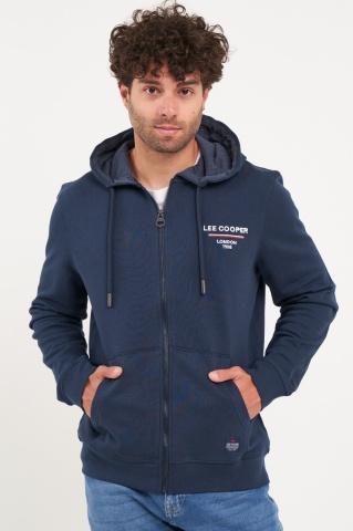 Lee Cooper - Hanorac barbat cu fermoar si gluga