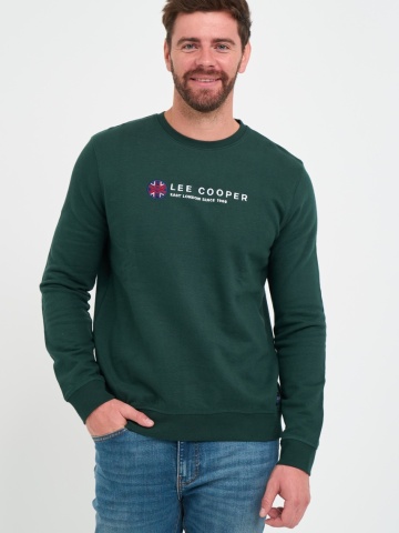 Lee Cooper - Hanorac barbat cu logo aplicat