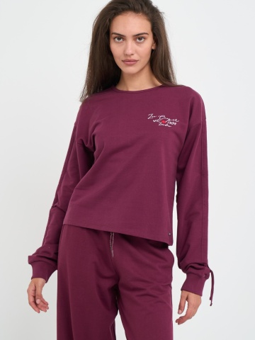 Lee Cooper - Hanorac dama cu logo aplicat - Img 9