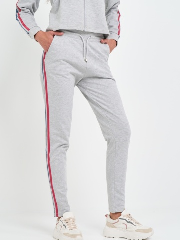 Lee Cooper - Pantaloni dama sport cu model in dungi - Img 7