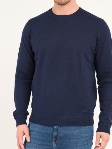 Lee Cooper - Pulover barbat cu maneca lunga de culoare uniforma - Img 2