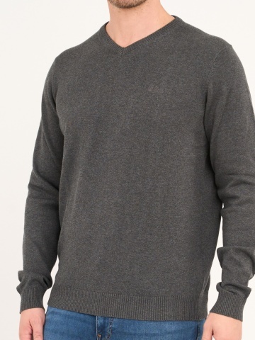 Lee Cooper - Pulover barbat cu maneca lunga de culoare uniforma - Img 3