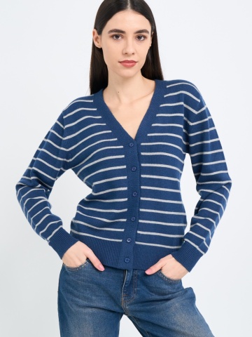 Lee Cooper - Pulover dama cu model in dungi - Img 8