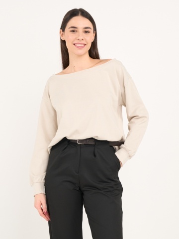 Lee Cooper - Pulover dama de culoare uniforma