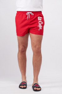Lee Cooper - Sort de baie barbat cu snur si buzunare si logo aplicat