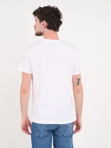Lee Cooper - Tricou barbat cu imprimeu logo multicolor - Img 2