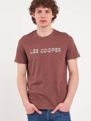 Lee Cooper - Tricou barbat cu imprimeu logo