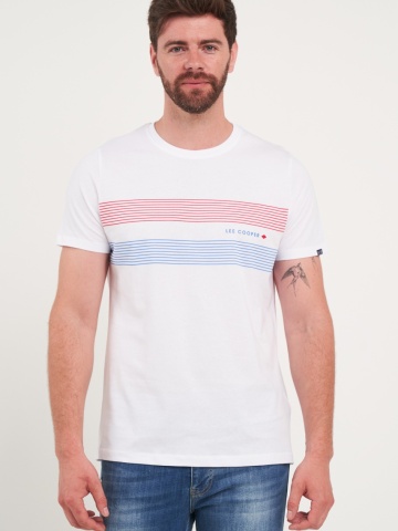 Lee Cooper - Tricou barbat cu imprimeu logo