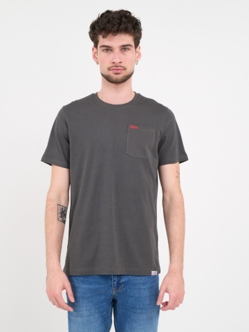 Lee Cooper - Tricou barbat cu maneca scurta si buzunar