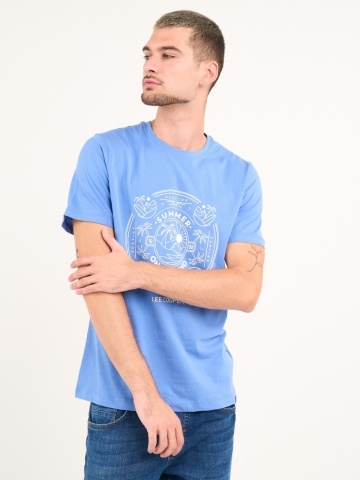 Lee Cooper - Tricou barbat cu maneca scurta si imprimeu - Img 7